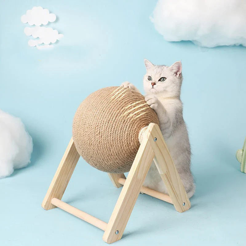 Sisal Scratching Ball for Cats β Toy and Claw Sharpener