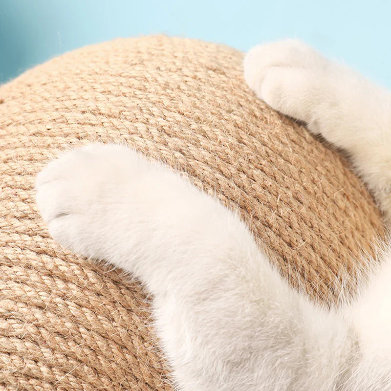 Sisal Scratching Ball for Cats β Toy and Claw Sharpener