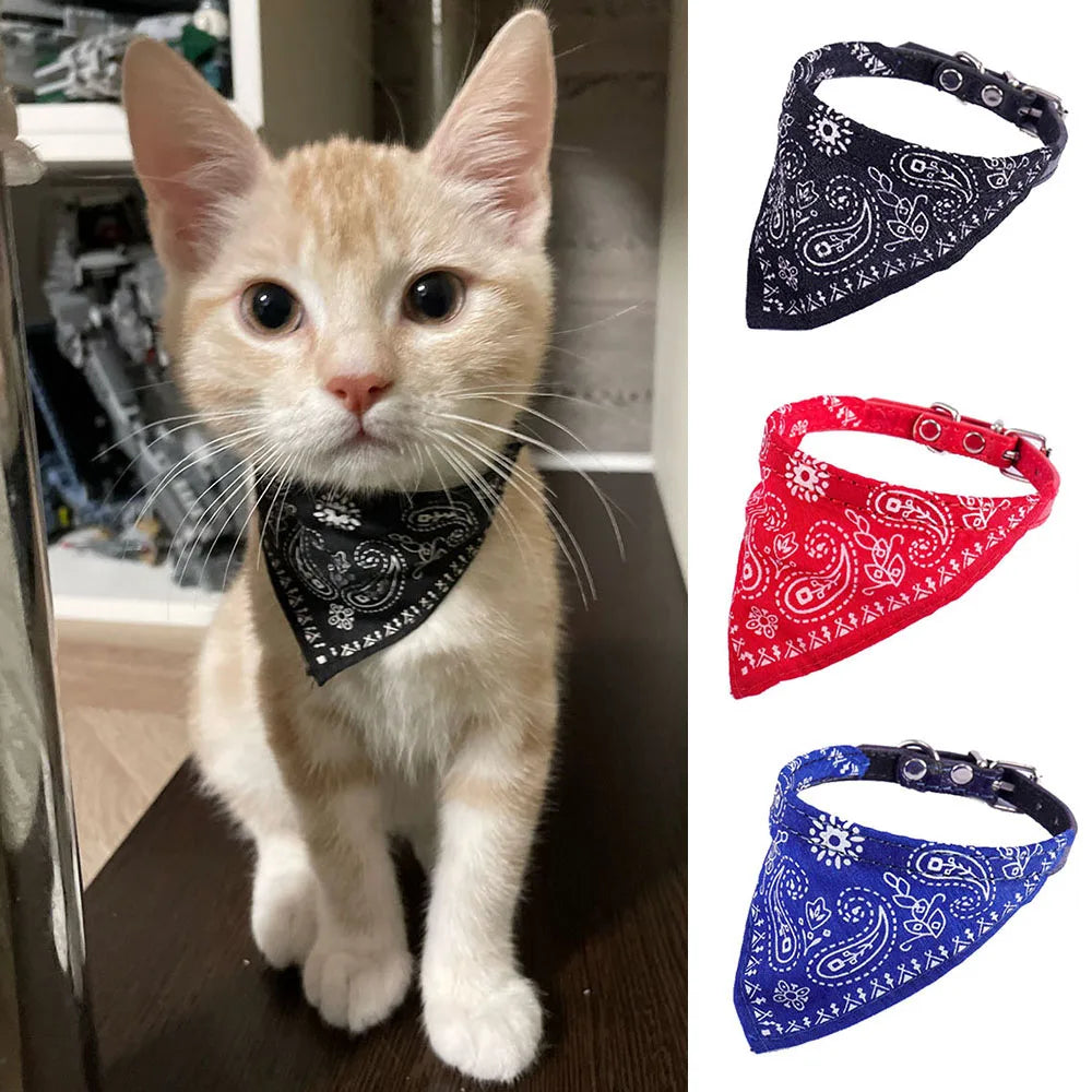 Adjustable Pet Bandana β Cute Print & Comfort