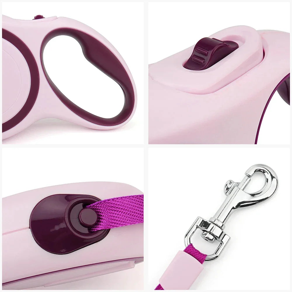 Retractable Dog Leash 3m/5m β Durable and Strong Nylon