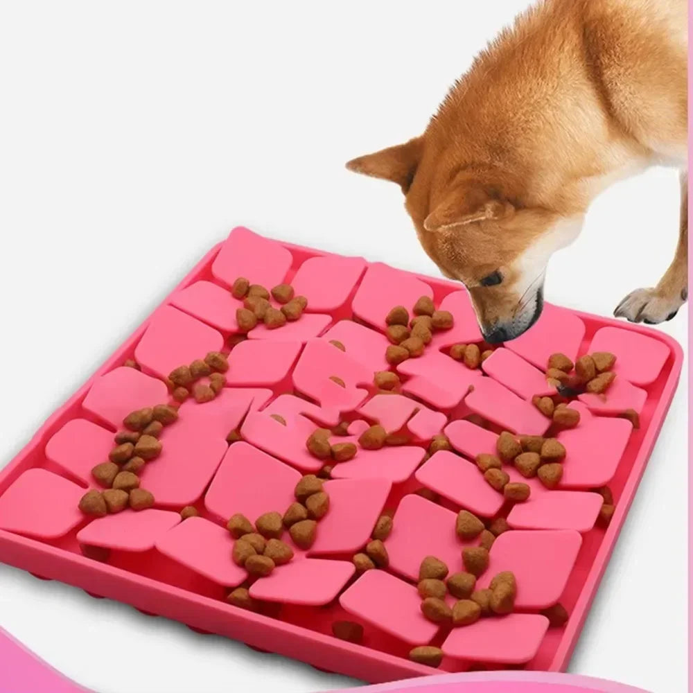 Snuffle Mat for Dogs – Slow Feeder with Suction Cup