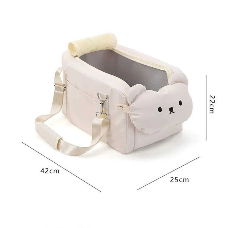 Pet Car Seat β Safe, Comfortable, with Strap