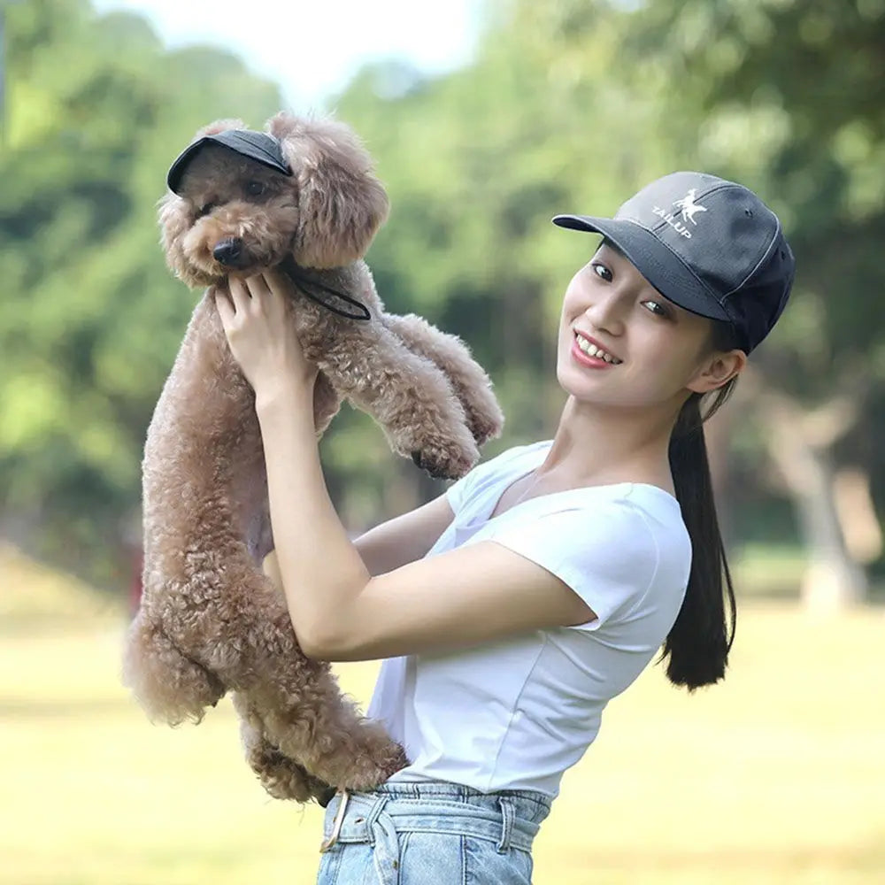 Pet Cap β Adjustable, Sun Protection, with Ear Openings