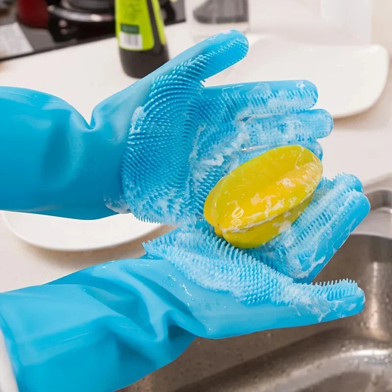 Pet Grooming Glove – Bathing, Brushing and Hair Removal