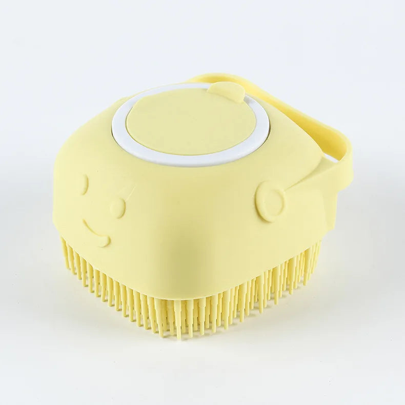 Pet Bath & Massage Glove – Soft and Safe Silicone