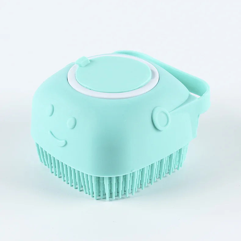 Pet Bath & Massage Glove – Soft and Safe Silicone