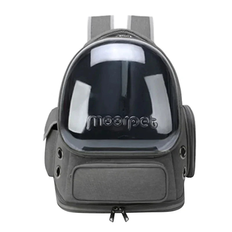 Transparent Pet Backpack – Comfortable for Travel and Walks