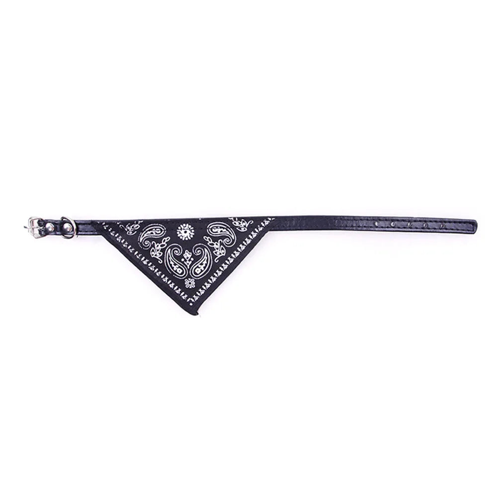 Adjustable Pet Bandana – Cute Print & Comfort